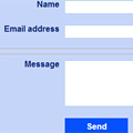 Web contact form.